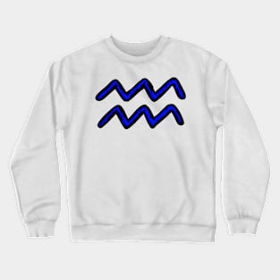 Zodiac - Aquarius Crewneck Sweatshirt